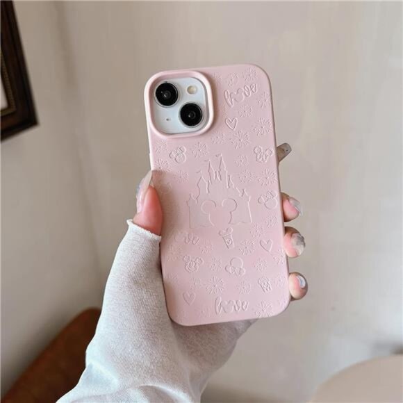 Iphone 14 phone case Cute Disney Castle Silicone Case Stylish & Protective - Picture 1 of 8